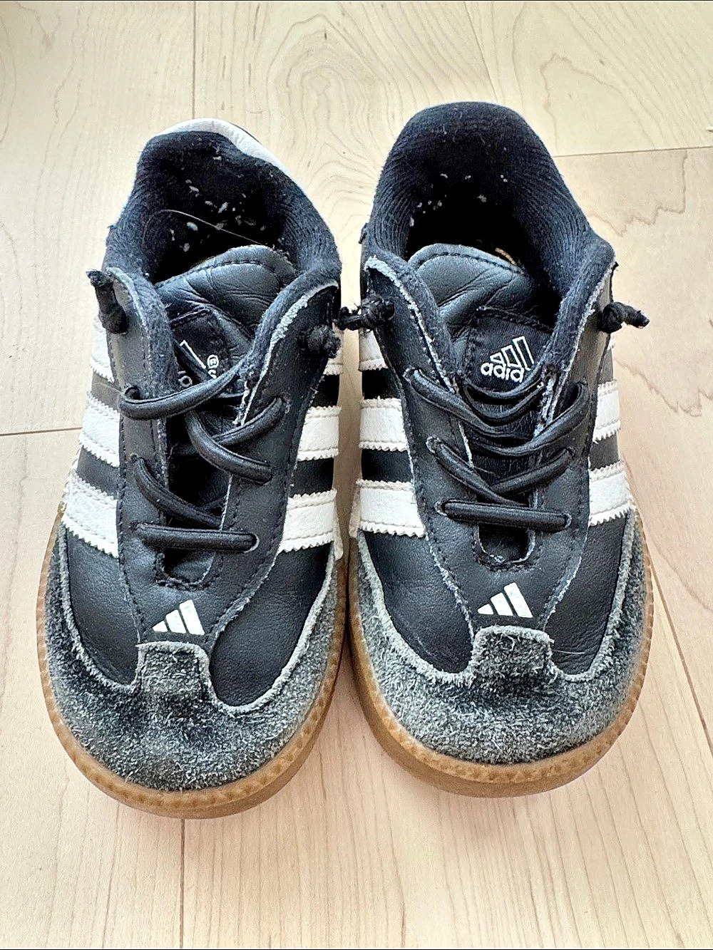 adidas Samba US 8K Black & White, Gum Sole